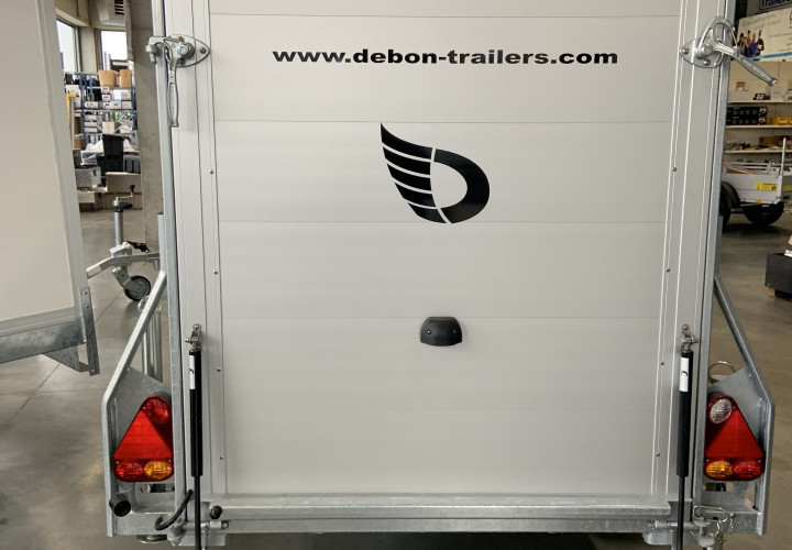 Debon 255 zwart+ zijdeur+ aluminium